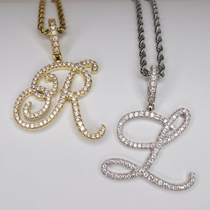 Luxe Diamond Initial Necklace