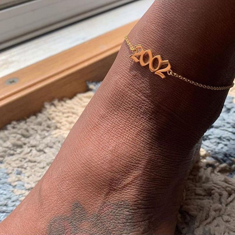 Stainless Steel Snake Chain Bracelet | Customized Anklets Names - Custom  Name Anklets - Aliexpress