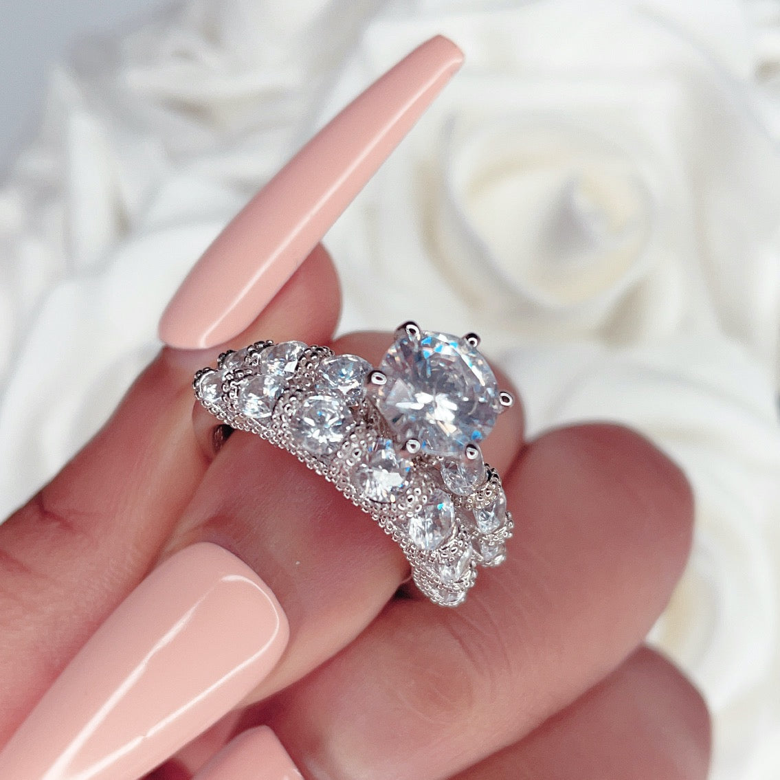 Princess Sterling Silver Ring